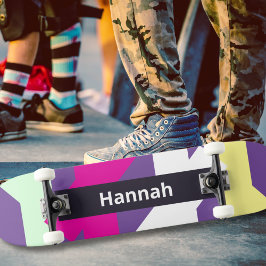 Personalisierte Farben Moderne zeitgenössische Abs Skateboard