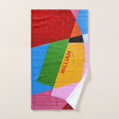Personalisierte Farben und Formen Handtuch (Handtuch)