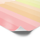 Personalisierte Farben zurück in die Schule Willko Poster (Ecke)