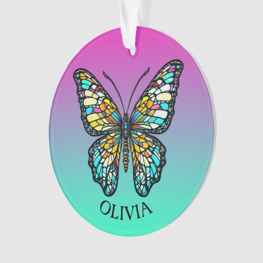 Personalisierte Farbenbläser Ornament (Vorderseite)