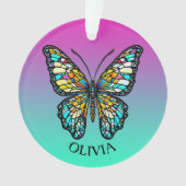 Personalisierte Farbenbläser Ornament (Vorderseite)