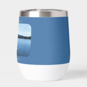 Personalisierte Farbenfrohe Bootsdekoration (Rückseite)