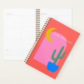 Personalisierte Farbenfrohe spielerische Wüstenkak Planer (Anzeige)