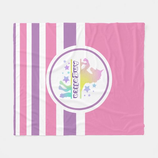 Personalisierte Farbenspiel Fleecedecke (Vorderseite (Horizontal))