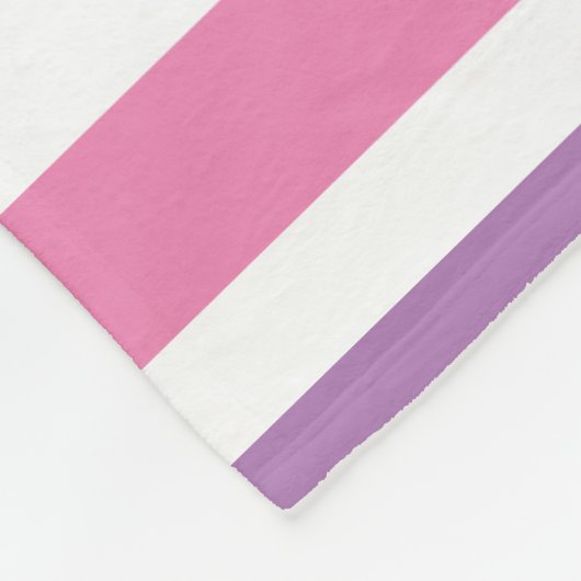 Personalisierte Farbenspiel Fleecedecke (Ecke)