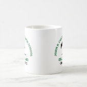 Personalisierte Farbgarde der Green High School Kaffeetasse (Mittel)
