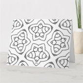 Personalisierte Farbgrüßkarte (15) Karte (Rückseite)