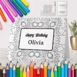 Personalisierte Farbgrüßkarte (33) Karte