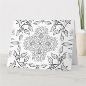 Personalisierte Farbgrüßkarte (38) Karte (Rückseite)