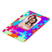 Personalisierte, farbige Puppe Magnet (Linke Seite)