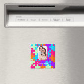 Personalisierte, farbige Puppe Magnet (In Situ (Geschirrspüler))