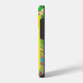 Personalisierte farbige Wirbel iPhone Hülle (Linke Seite)