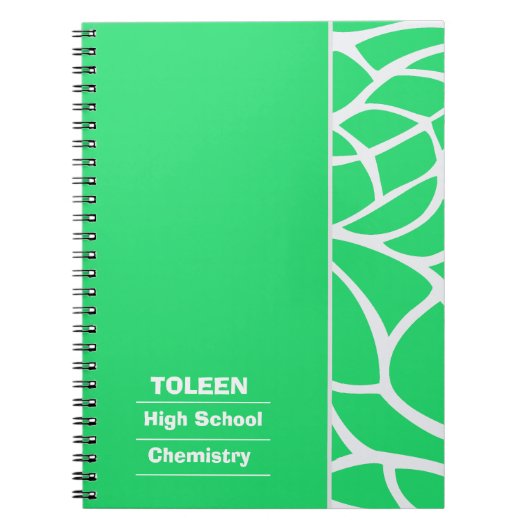 Personalisierte Farbmuster nicht Notizblock (Vorderseite)