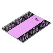 Personalisierte Farbmuster nicht Notizblock (Linke Seite)