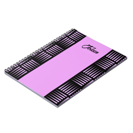 Personalisierte Farbmuster nicht Notizblock (Linke Seite)