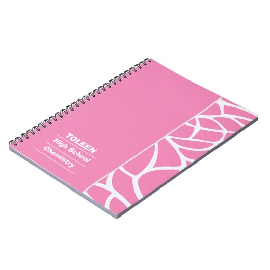 Personalisierte Farbmuster nicht Notizblock (Linke Seite)