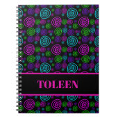 Personalisierte Farbmuster Notizblock (Vorderseite)