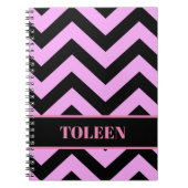 Personalisierte Farbmuster Notizblock (Vorderseite)