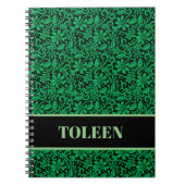 Personalisierte Farbmuster Notizblock (Vorderseite)