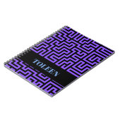 Personalisierte Farbmuster Notizblock (Linke Seite)