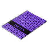 Personalisierte Farbmuster Notizblock (Linke Seite)