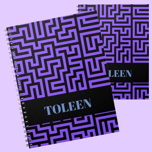 Personalisierte Farbmuster Notizblock