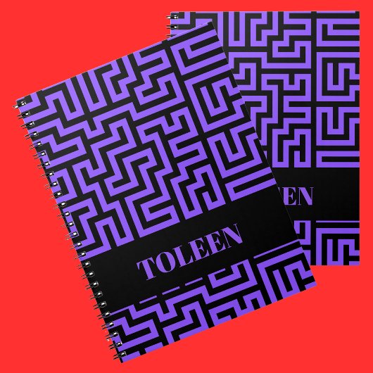 Personalisierte Farbmuster Notizblock