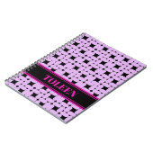 Personalisierte Farbmuster Notizblock (Linke Seite)