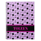 Personalisierte Farbmuster Notizblock (Vorderseite)