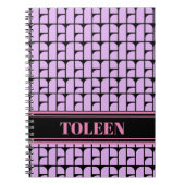 Personalisierte Farbmuster Notizblock (Vorderseite)