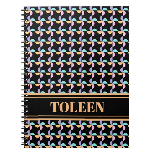 Personalisierte Farbmuster Notizblock (Vorderseite)