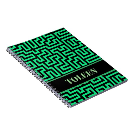 Personalisierte Farbmuster Notizblock (Rechte Seite)