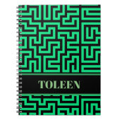 Personalisierte Farbmuster Notizblock (Vorderseite)