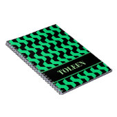 Personalisierte Farbmuster Notizblock (Rechte Seite)