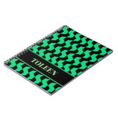 Personalisierte Farbmuster Notizblock (Linke Seite)