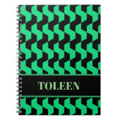 Personalisierte Farbmuster Notizblock (Vorderseite)