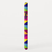 Personalisierte Farbquiltierende Blickdreiecke Case-Mate iPhone Hülle (Hinten/Rechts)