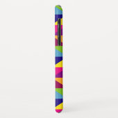 Personalisierte Farbquiltierende Blickdreiecke Case-Mate iPhone Hülle (Hinten/Links)