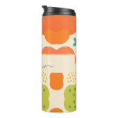 Personalisierte Farbspritze Abstrakter Wärmeleiter Thermosbecher (Nach rechts gedreht)