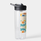 Personalisierte Farbspritze Abstraktes Wasser Flas Trinkflasche (Rechts)