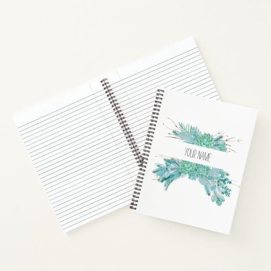 Personalisierte Farbstoffe Notizblock (Innenseite)