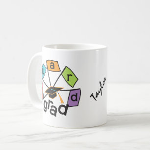 Personalisierte Farbwächter Abschluss Tasse