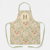 Personalisierte Farmhouse-Monogramm-Schürze Schürze (Vorderseite)