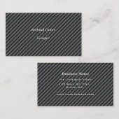 Personalisierte Faser Visitenkarte (Vorne/Hinten)