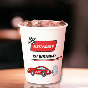Personalisierte Fast One 1. Geburtstag Papiertasse Pappbecher