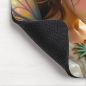 Personalisierte Fee und Drache Mystisch Mousepad (Ecke)