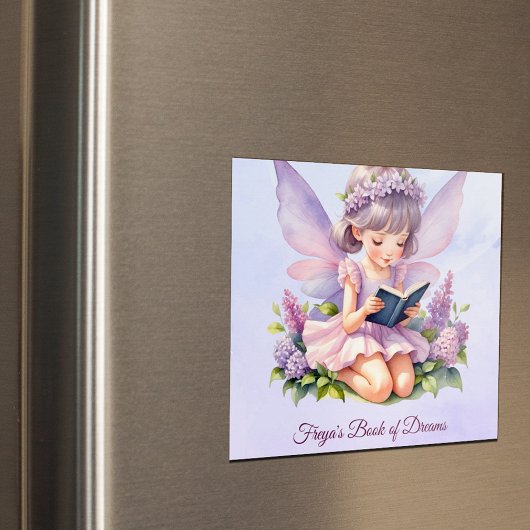 Personalisierte Feen-Kunst Freya Träume Magnet