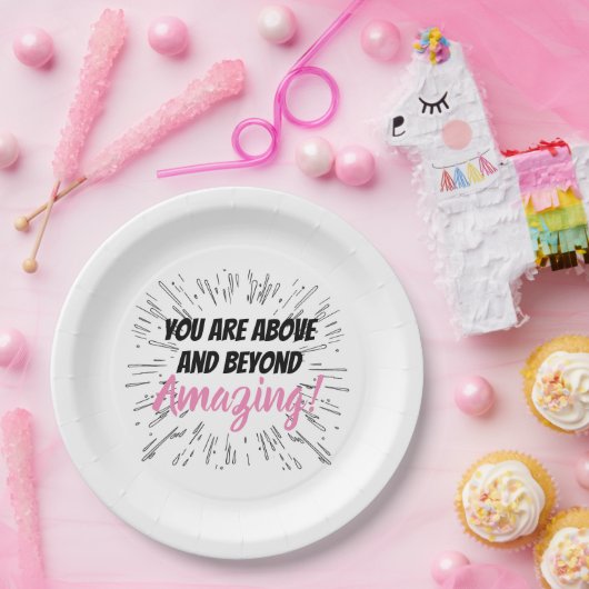 Personalisierte Feier Pappteller (Party)