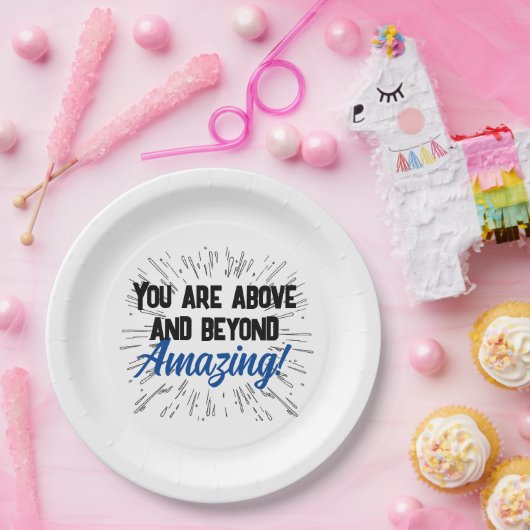 Personalisierte Feier Pappteller (Party)