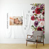 Personalisierte Feier Wandteppich (Beispiel (Horizontal))